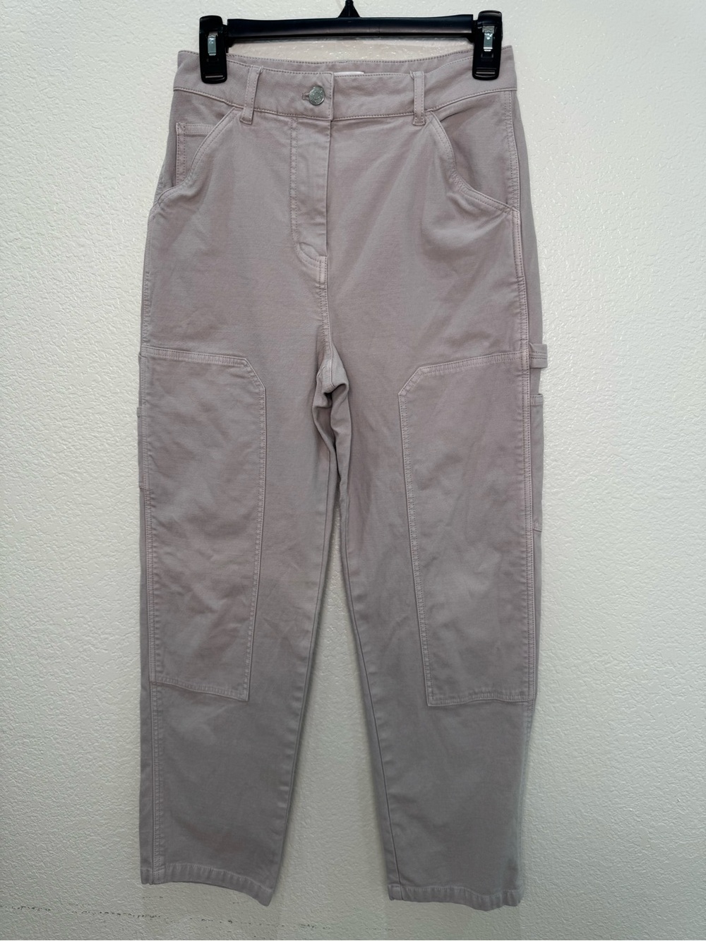 Aritzia Wilfred Free Brennan Pants 4 Mauve High Rise Utility Carpenter 79143